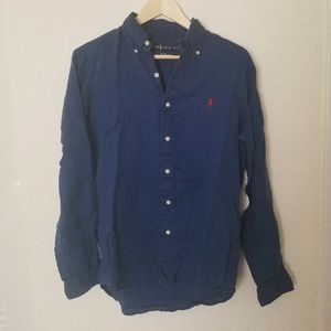 Ralph lauren men's long sleeve button up shirt